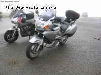 Sommet du Col d Aspin, avec le Fazer de mon fils